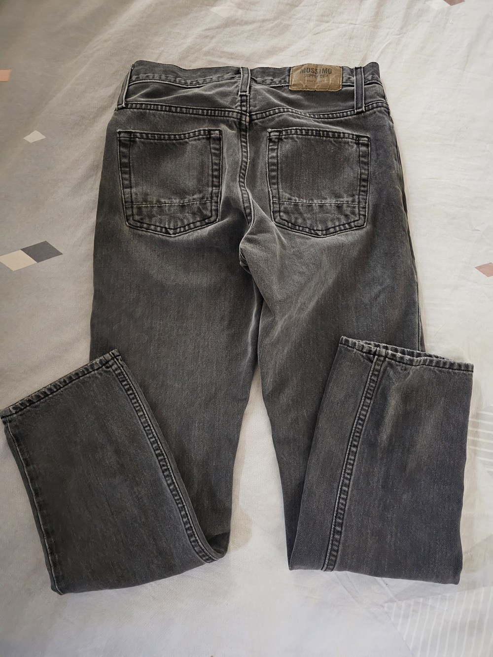Mossimo Supply Co. Men’s Charcoal Gray Straight-Leg Jeans